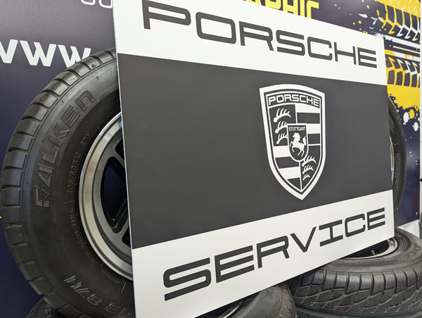 PORSCHE Service Sign - Lightweight