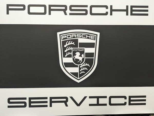 PORSCHE Service Sign - Lightweight