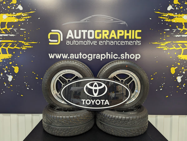 TOYOTA Sign - White