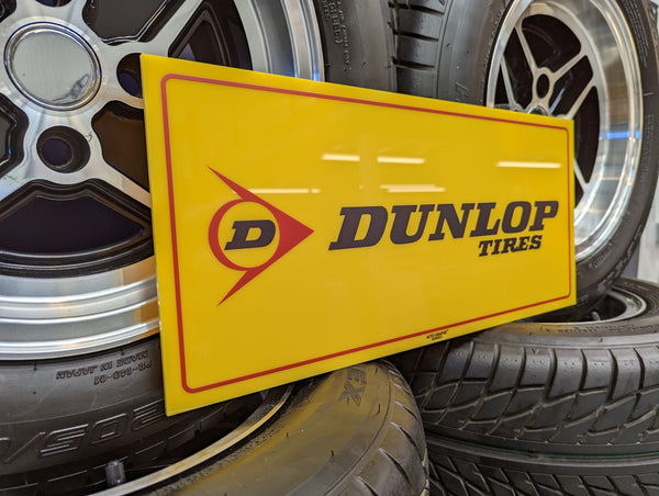 DUNLOP TIRES Small Sign