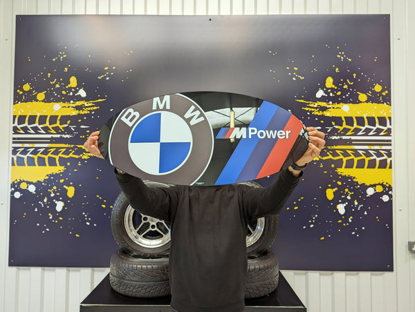 BMW M POWER - Oval Sign