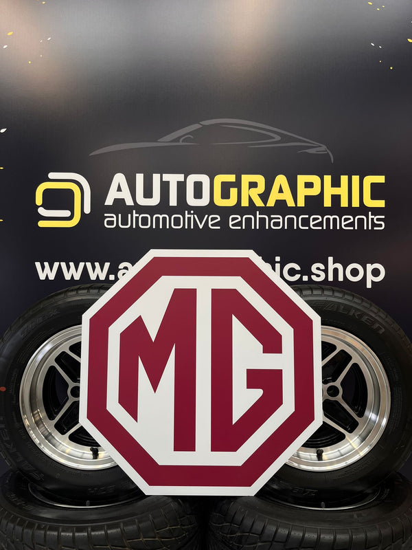 MG MOTORS Logo Sign