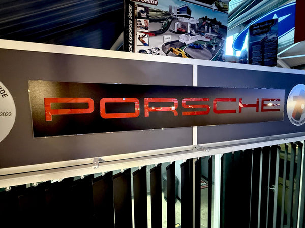 PORSCHE - Large 5FT Long 3D Effect Sign