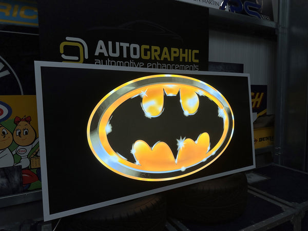 BATMAN - Large Illuminated Sign