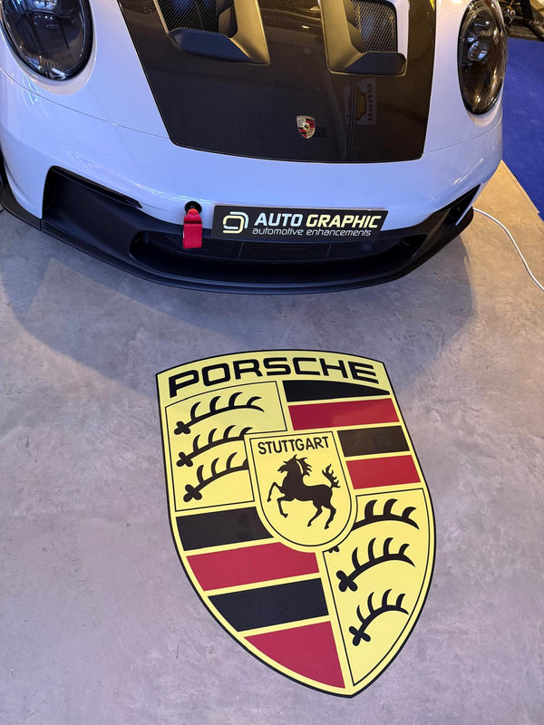 PORSCHE - Garage Floor Graphics