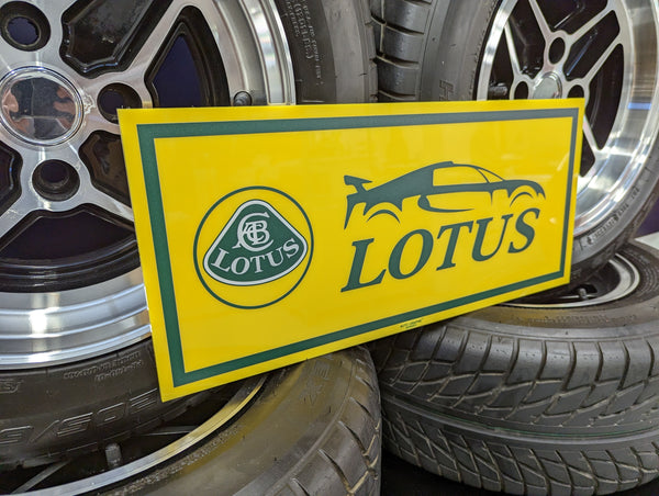 LOTUS Small Silhouette Sign