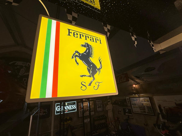 FERRARI - Illuminated Sign