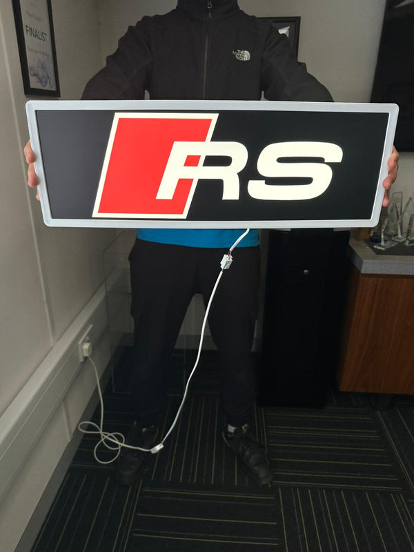 AUDI - RS Illuiminated Sign