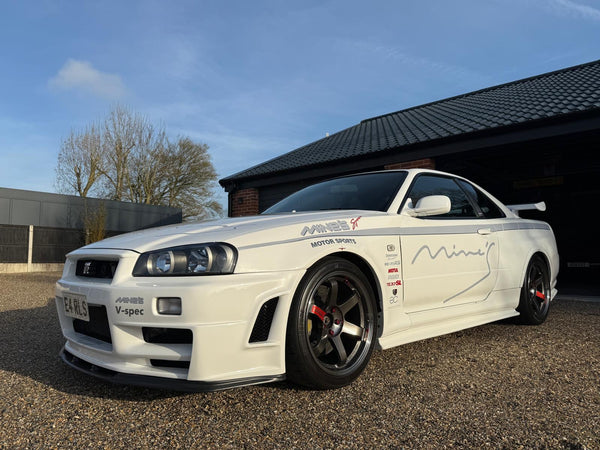 ' Mine's ' Nissan R34 GTR Decal Sticker Set JDM