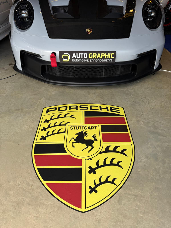 PORSCHE - Garage Floor Graphics