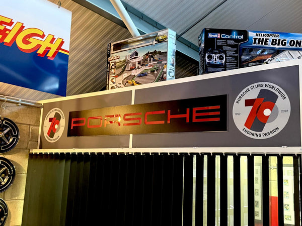 PORSCHE - Large 5FT Long 3D Effect Sign