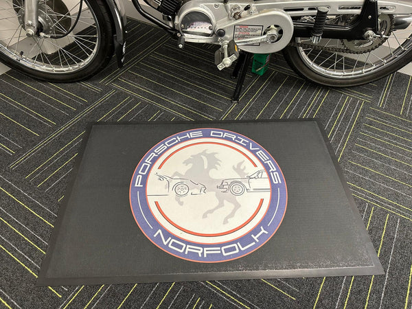 Porsche Drivers Club Norfolk - Large Floor Mat