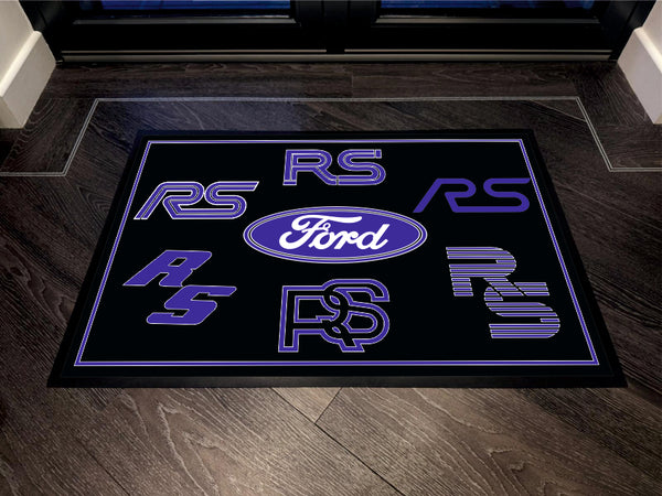 Ford RS - All Logo's Floor Mat