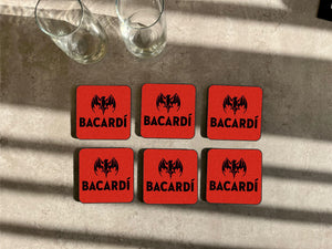 Bacardi Rum - Bar Coasters