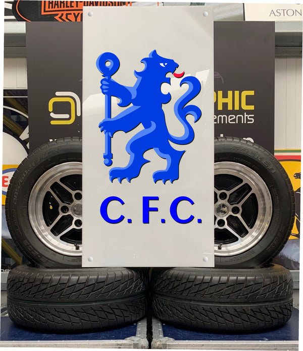 Chelsea Football Club - Large Acrylic Sign
