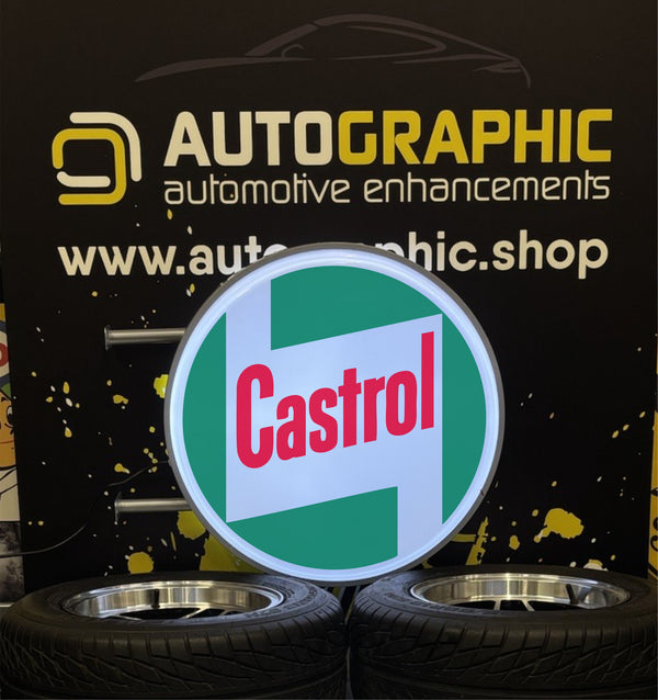 Castrol Logo - Double Sided Light Box