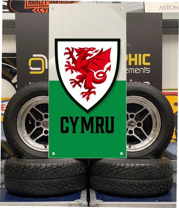 Wales National Football Club - Large Acrylic Sign
