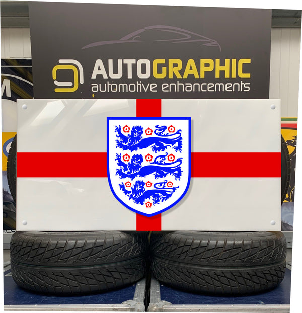 England National Football Club - Large Acrylic Sign
