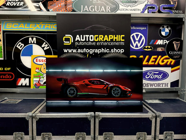 Ferrari 296 GT3 - PVC Poster