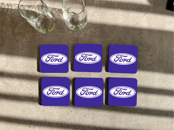 FORD - Bar Mat & Coaster Bundle