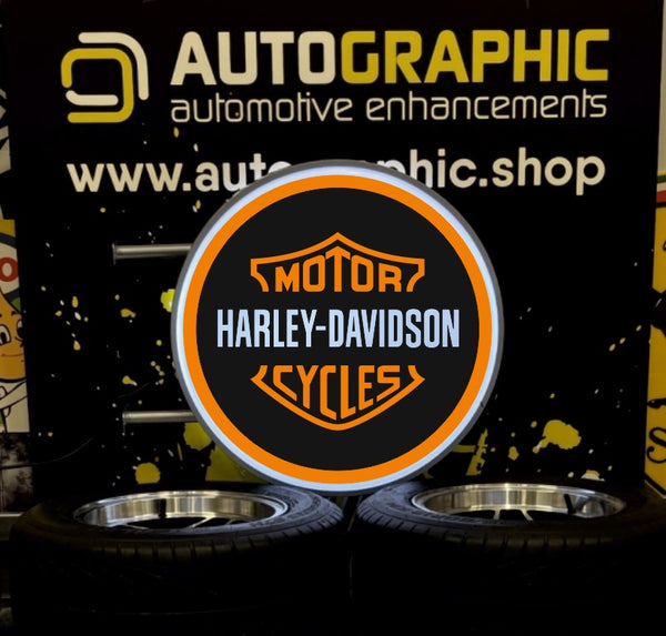 HARLEY DAVIDSON Circle Illuminated Sign