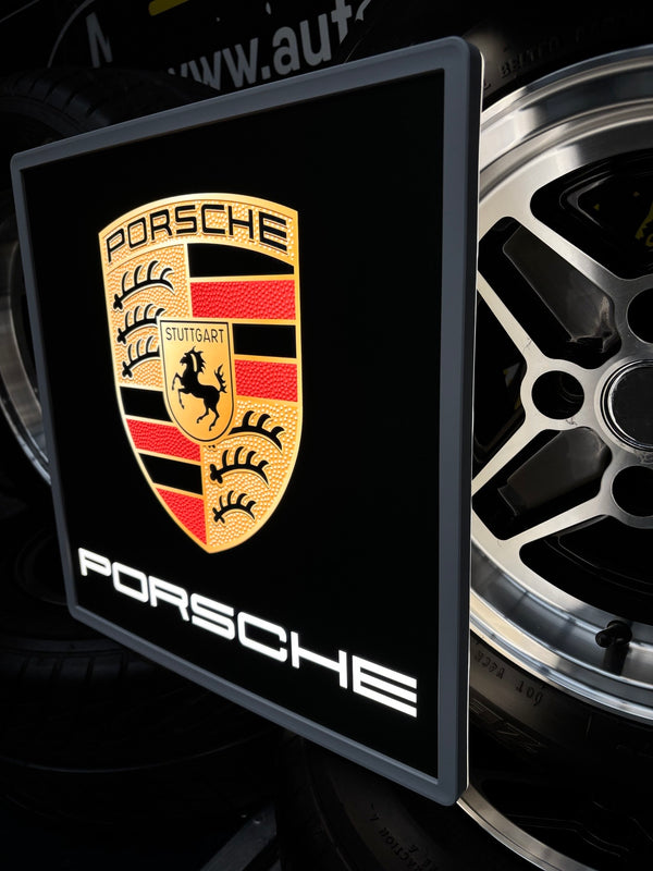 Porsche - Illuminated Sign
