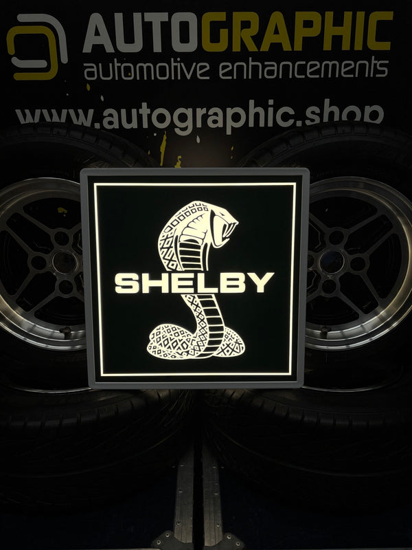 Shelby Mustang - Illuminated Sign