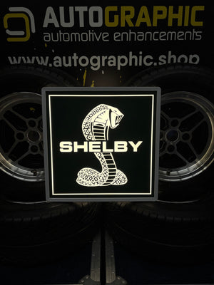 Shelby Mustang - Illuminated Sign