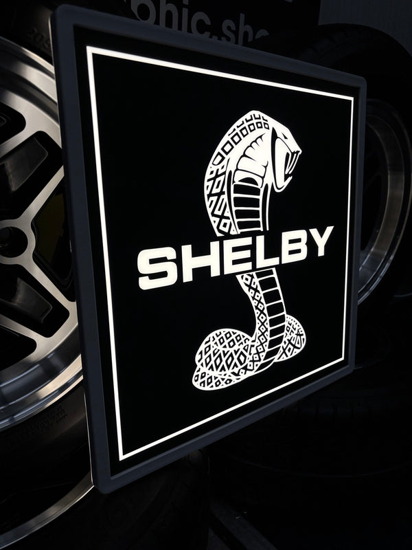 Shelby Mustang - Illuminated Sign