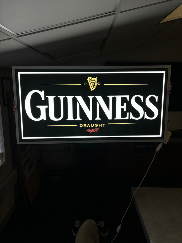 GUINNESS - Illuminated LED Long Sign