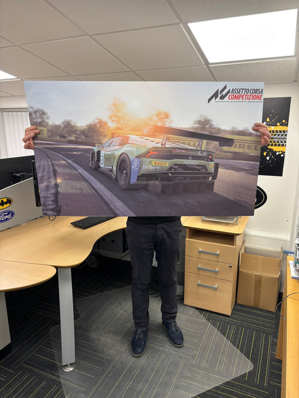 ASSETTO CORSA POSTER - 111cm x 65cm