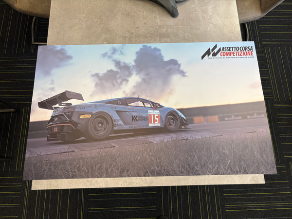 ASSETTO CORSA POSTER - 111cm x 65cm