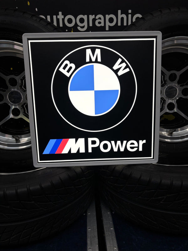 BMW - M Power Square Illuminated Sign