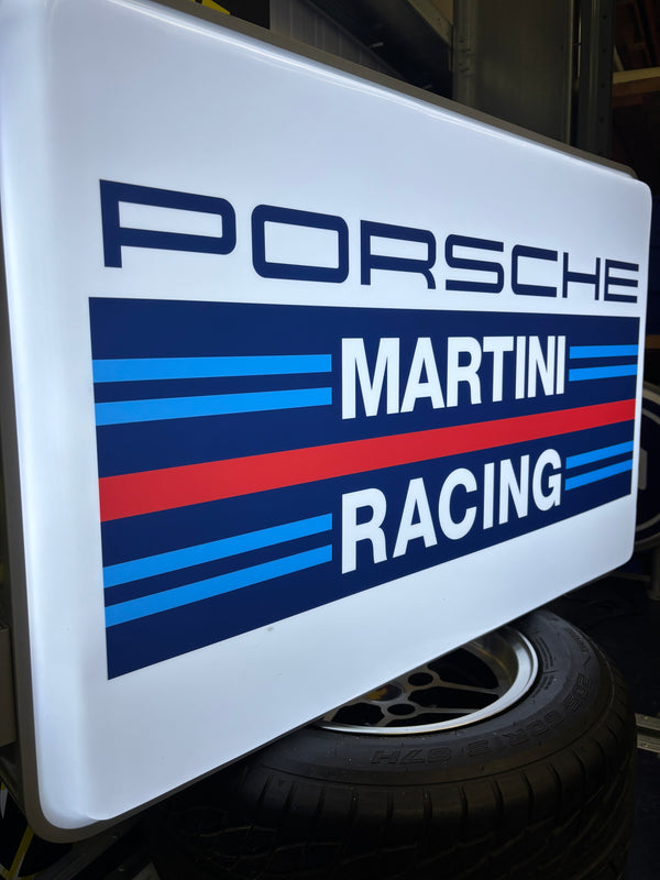 PORSCHE - MARTINI Illuminated Sign