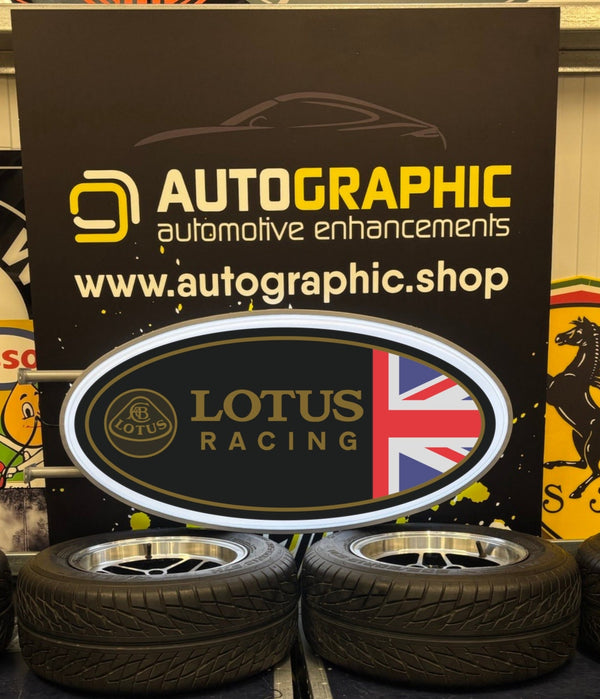 Lotus Racing Light Box - Large Oval