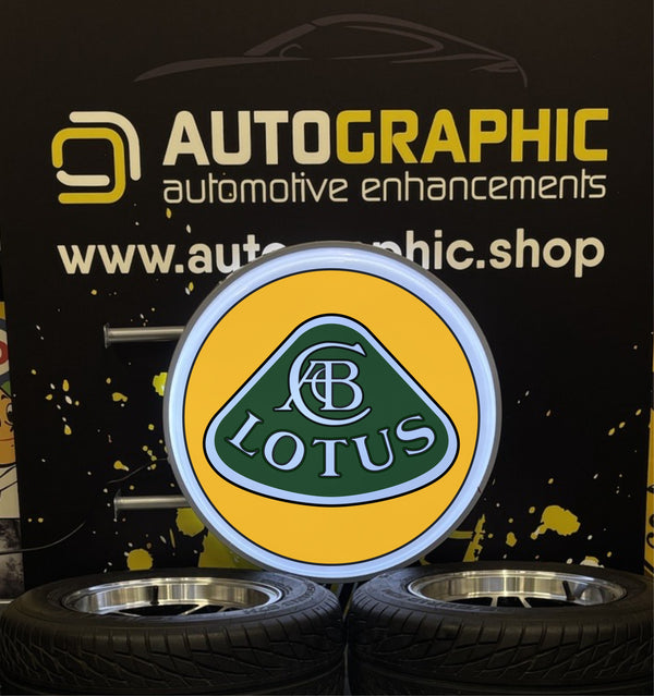 Lotus Logo - Double Sided Light Box