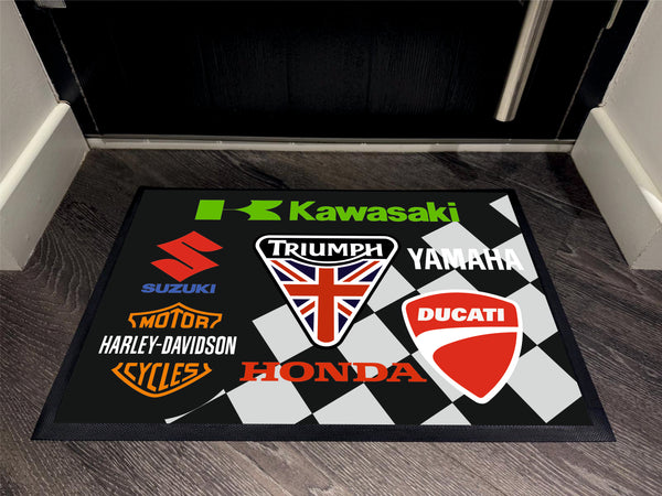 Motorbike Brand Collection Floor Mat