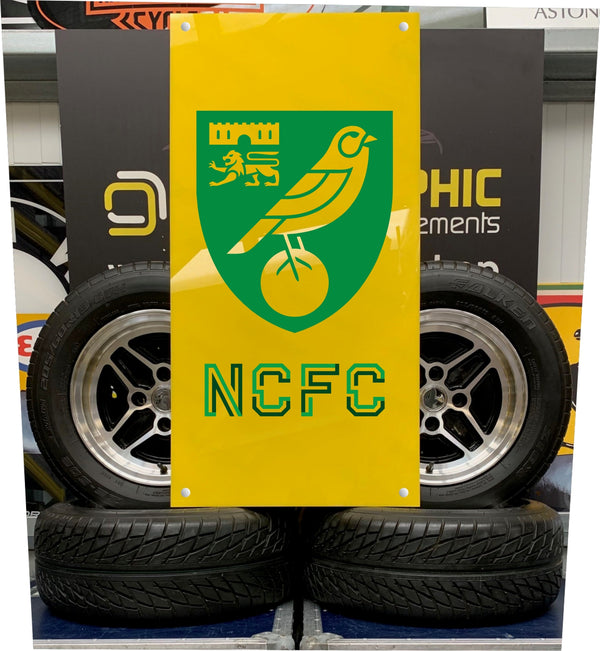 Norwich City Football Club - Large Acrylic Sign