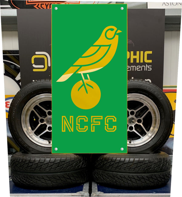 Norwich City Football Club - Large Acrylic Sign