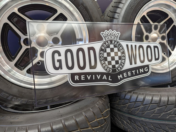 GOODWOOD - Revival Meet Sign