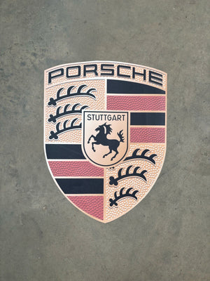 Porsche Logo - Floor Decal