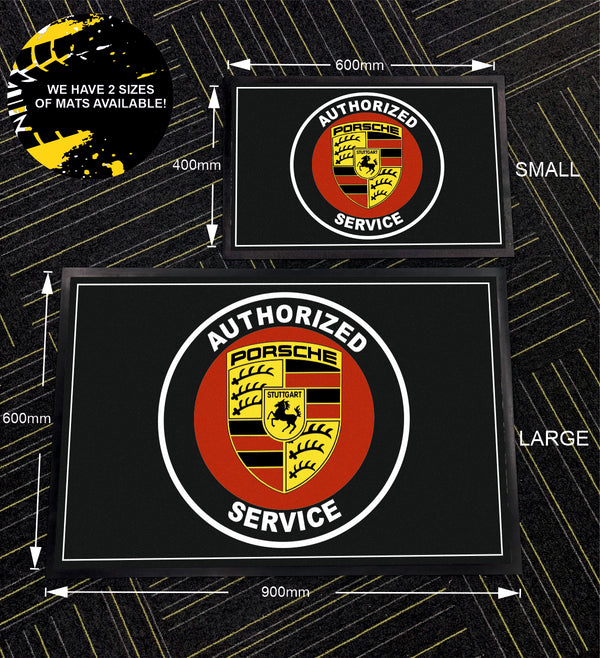 PORSCHE - Authorized Service Floor mat