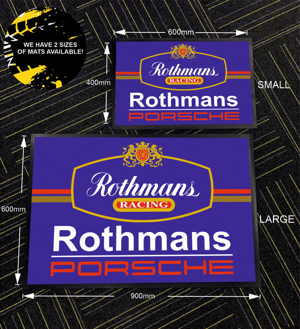 PORSCHE - Rothmans Racing Floor Mat