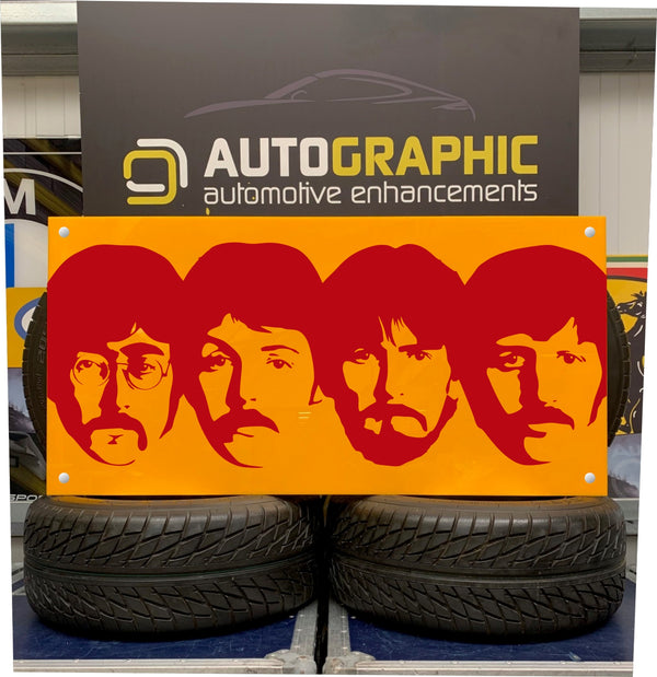 The Beatles - Pop Art Sign
