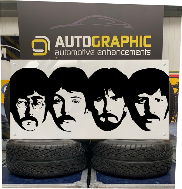 The Beatles - Pop Art Sign