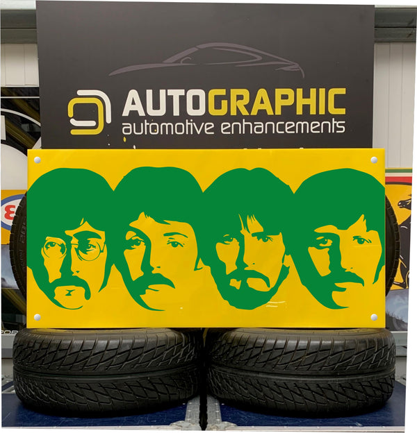 The Beatles - Pop Art Sign