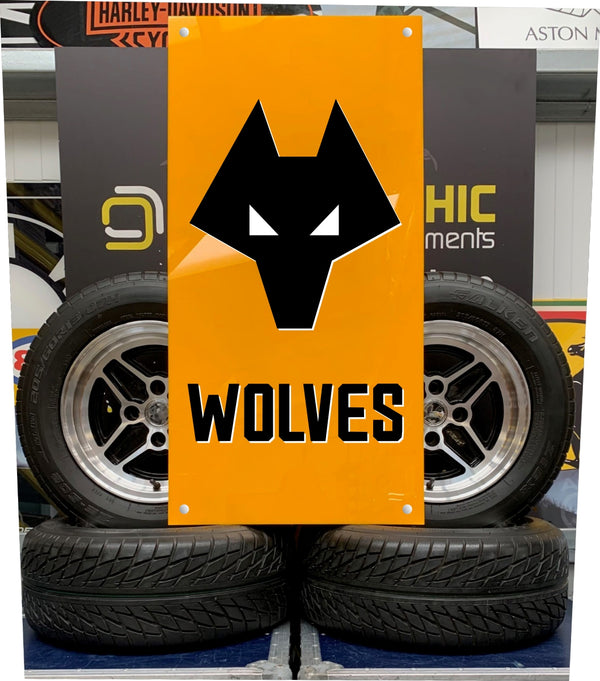 Wolverhampton Wanderers 'Wolves' - Large Acrylic Sign