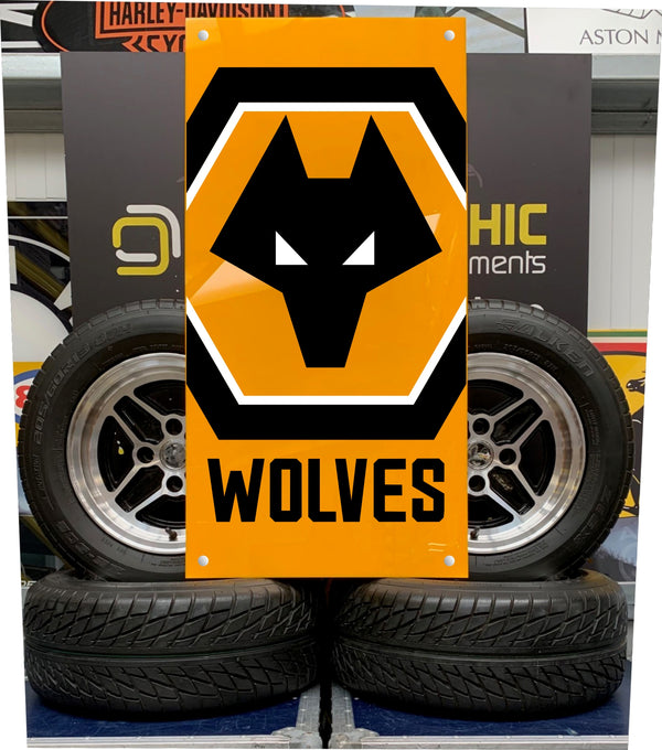 Wolverhampton Wanderers 'Wolves' - Large Acrylic Sign