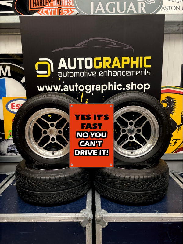 Yes It's Fast, No You can't Drive It! - A2/A3 Signs