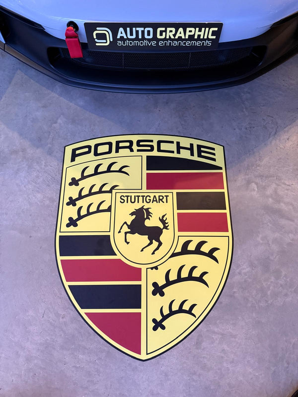 PORSCHE - Garage Floor Graphics